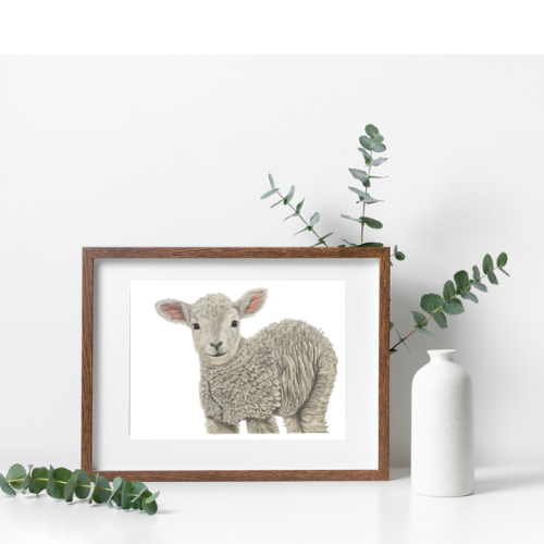 'Scruff' Print