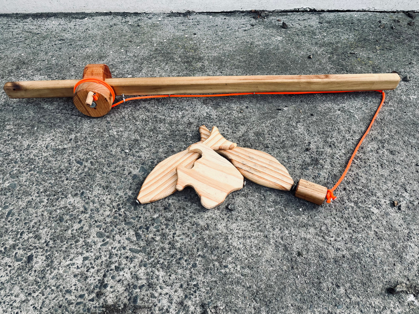 Wooden Fishing Rod