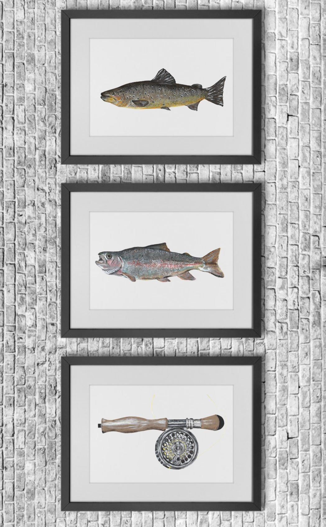 ‘Not an Insta Reel’ Fishing Reel Print